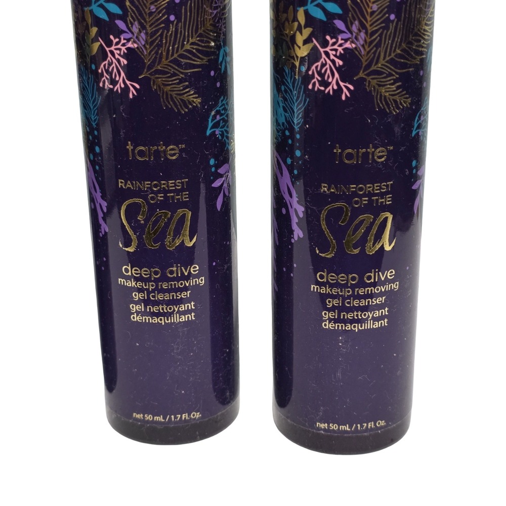 Tarte Rainforest of the Sea Deep Dive Gel Cleanser 1.7oz Set of 3 - Picture 4 of 7